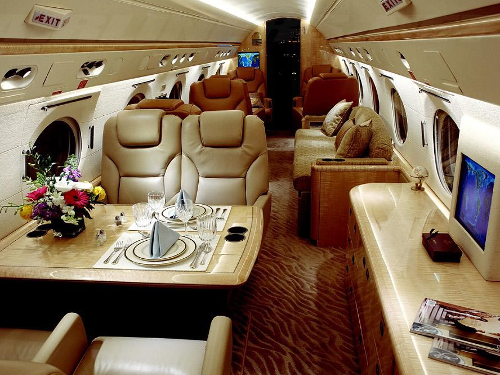 Gulfstream GVSP Interior