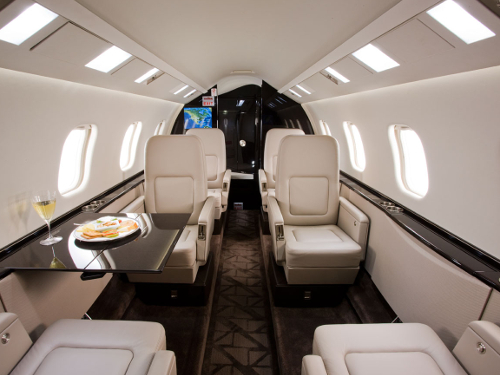 LearJet 60 Interior